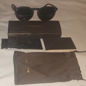 Oliver Peoples Gregory Peck Polarized Sunglasses(50mm)